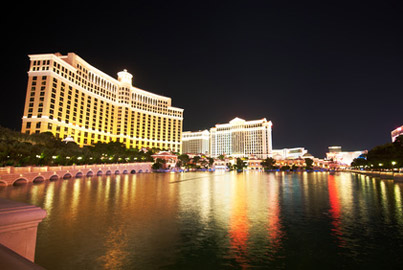 Das Hotel Bellagio von Las Vegas